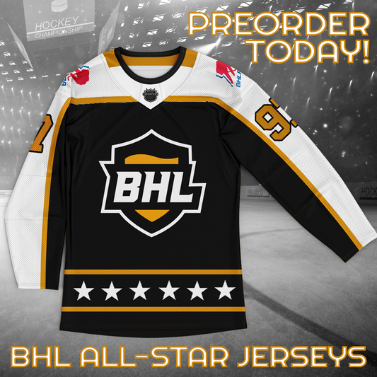BHL All-Star Jerseys are now available for PREORDER!